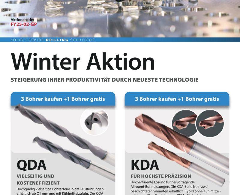 Winteraktion bohren