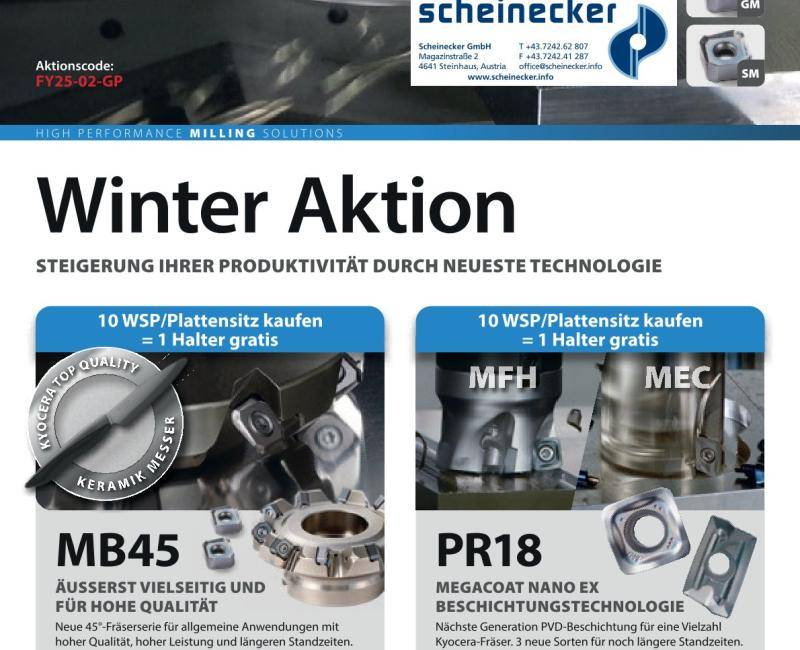 Winteraktion fräsen